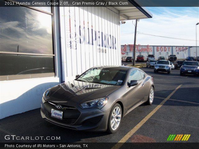 2013 Hyundai Genesis Coupe 2.0T in Gran Premio Gray