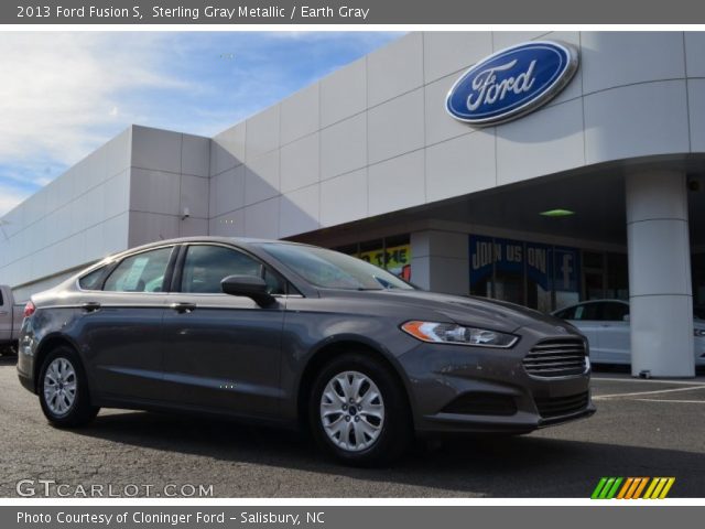 2013 Ford Fusion S in Sterling Gray Metallic