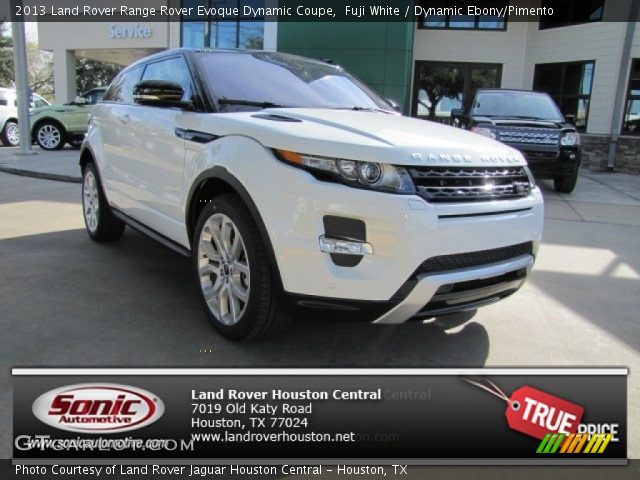 2013 Land Rover Range Rover Evoque Dynamic Coupe in Fuji White