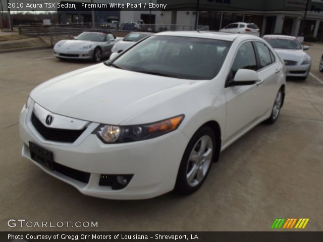 2010 Acura TSX Sedan in Premium White Pearl
