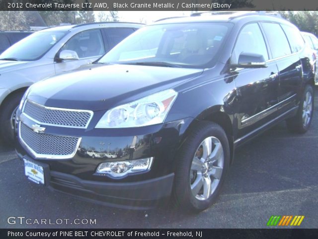 2012 Chevrolet Traverse LTZ AWD in Black Granite Metallic