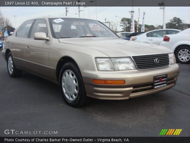 1997 Lexus LS 400 in Champagne Pearl
