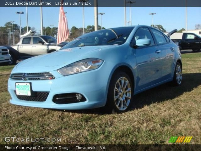 2013 Dodge Dart Limited in Laguna Blue