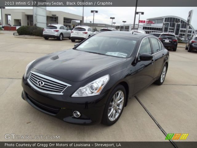 2013 Infiniti G 37 Journey Sedan in Black Obsidian