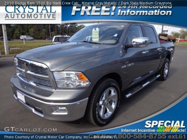 2010 Dodge Ram 1500 Big Horn Crew Cab in Mineral Gray Metallic
