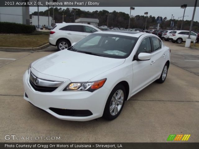 2013 Acura ILX 2.0L in Bellanova White Pearl