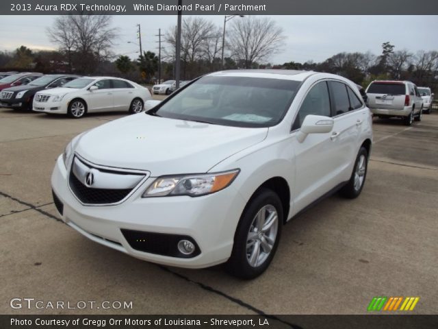 2013 Acura RDX Technology in White Diamond Pearl