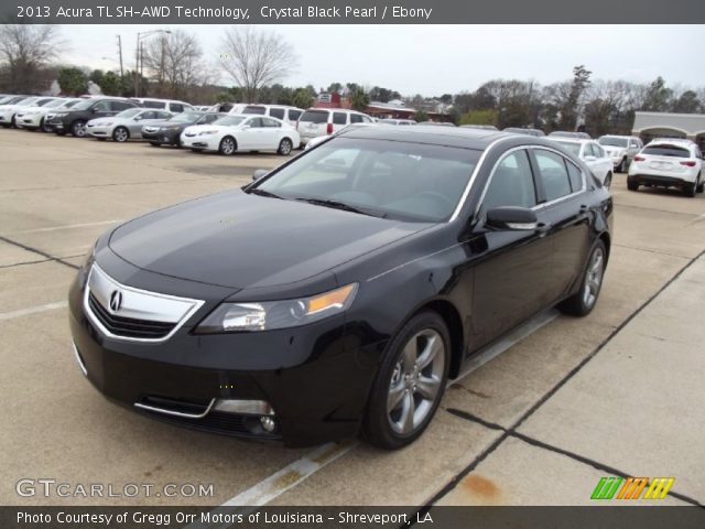 2013 Acura TL SH-AWD Technology in Crystal Black Pearl
