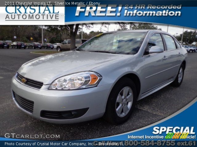 2011 Chevrolet Impala LT in Silver Ice Metallic