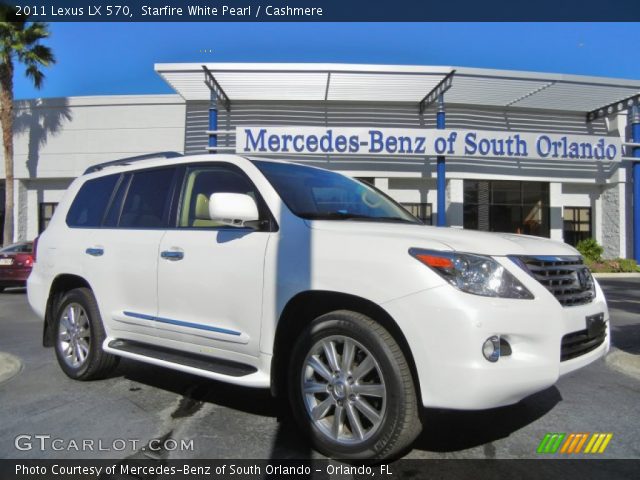 2011 Lexus LX 570 in Starfire White Pearl