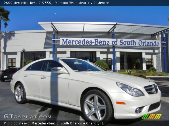 2009 Mercedes-Benz CLS 550 in Diamond White Metallic