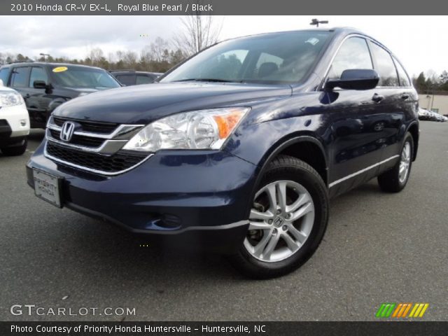 2010 Honda CR-V EX-L in Royal Blue Pearl