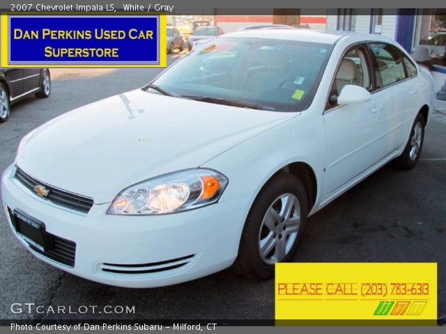 2007 Chevrolet Impala LS in White