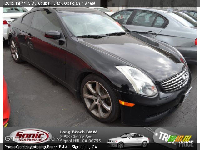 2005 Infiniti G 35 Coupe in Black Obsidian