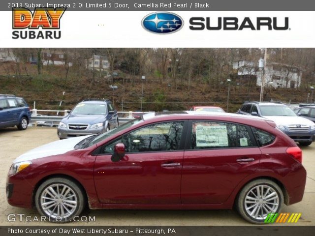 2013 Subaru Impreza 2.0i Limited 5 Door in Camellia Red Pearl