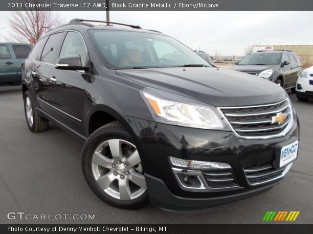 2013 Chevrolet Traverse LTZ AWD in Black Granite Metallic