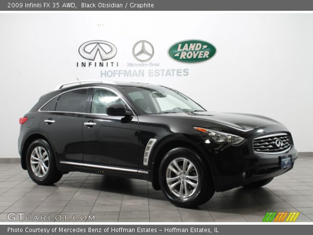 2009 Infiniti FX 35 AWD in Black Obsidian