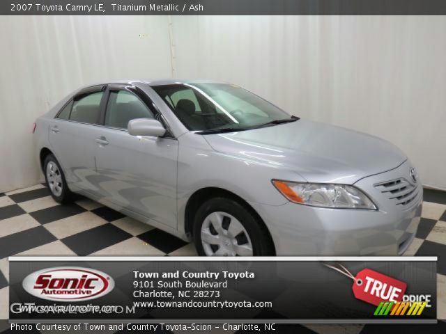 2007 Toyota Camry LE in Titanium Metallic