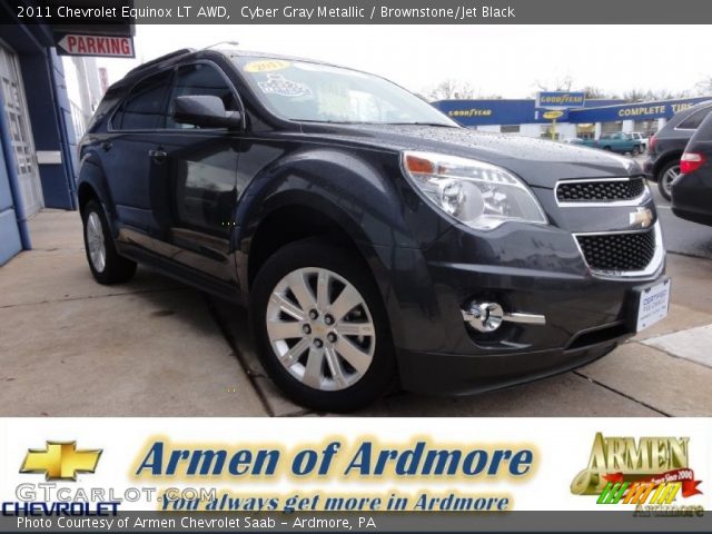 2011 Chevrolet Equinox LT AWD in Cyber Gray Metallic