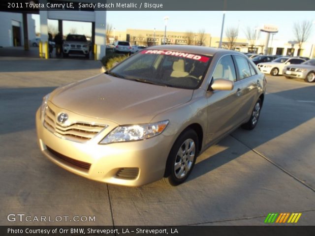 2011 Toyota Camry LE in Sandy Beach Metallic