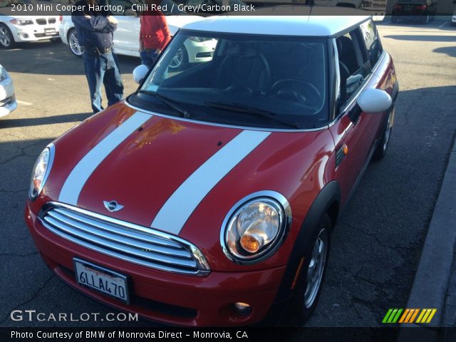 2010 Mini Cooper Hardtop in Chili Red