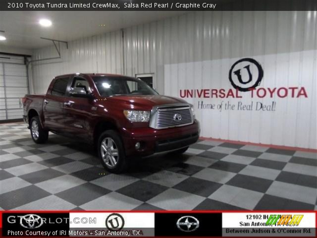 2010 Toyota Tundra Limited CrewMax in Salsa Red Pearl
