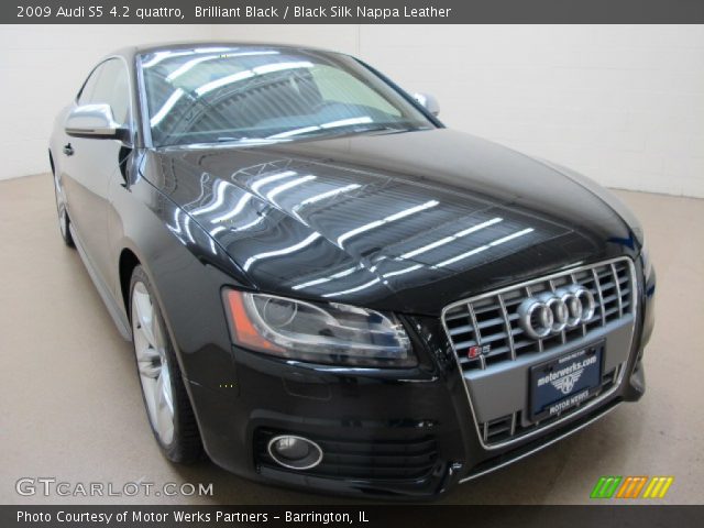 2009 Audi S5 4.2 quattro in Brilliant Black