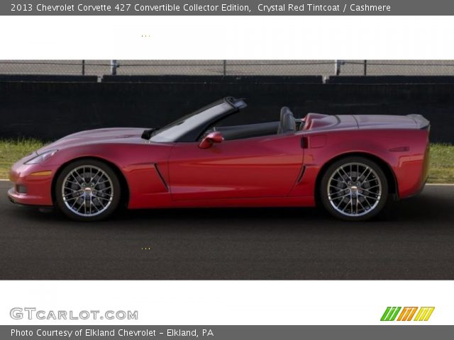 2013 Chevrolet Corvette 427 Convertible Collector Edition in Crystal Red Tintcoat