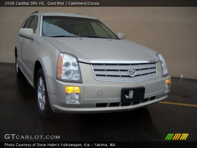 2008 Cadillac SRX V6 in Gold Mist