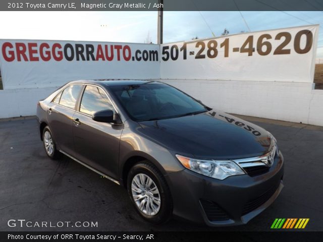 2012 Toyota Camry LE in Magnetic Gray Metallic