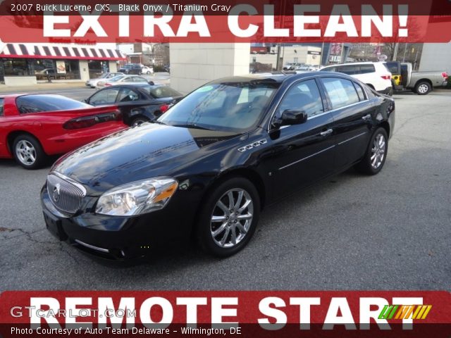 2007 Buick Lucerne CXS in Black Onyx