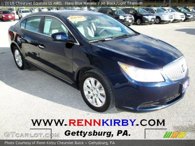 2010 Chevrolet Equinox LS AWD in Navy Blue Metallic