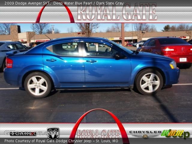 2009 Dodge Avenger SXT in Deep Water Blue Pearl