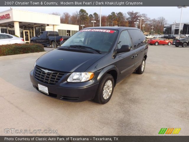 2007 Chrysler Town & Country  in Modern Blue Pearl