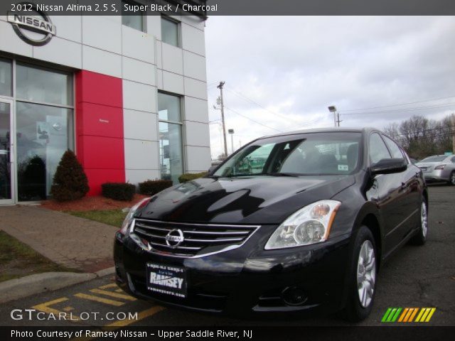 2012 Nissan Altima 2.5 S in Super Black