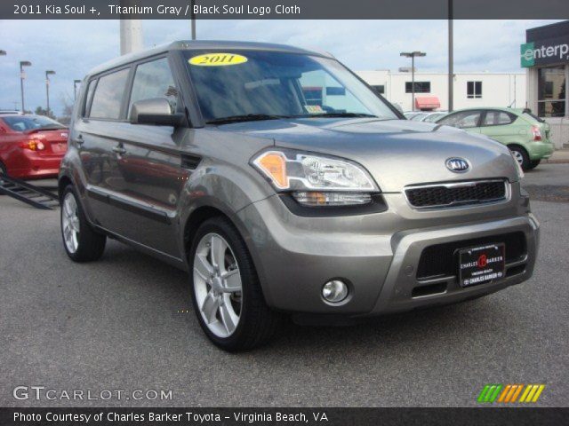 2011 Kia Soul + in Titanium Gray