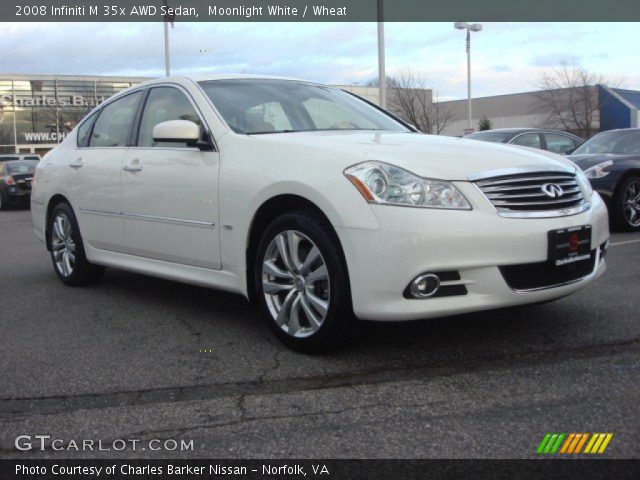 2008 Infiniti M 35x AWD Sedan in Moonlight White