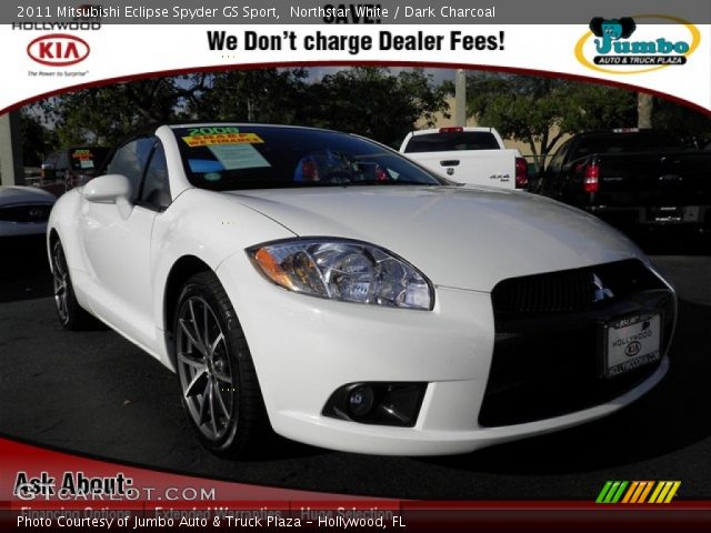 2011 Mitsubishi Eclipse Spyder GS Sport in Northstar White