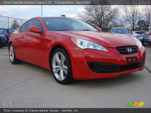 2010 Hyundai Genesis Coupe 2.0T in Tsukuba Red