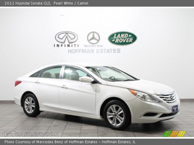 2011 Hyundai Sonata GLS in Pearl White