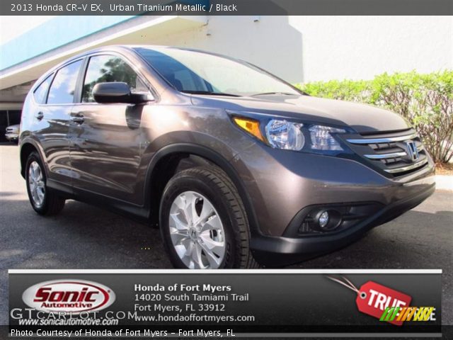 2013 Honda CR-V EX in Urban Titanium Metallic