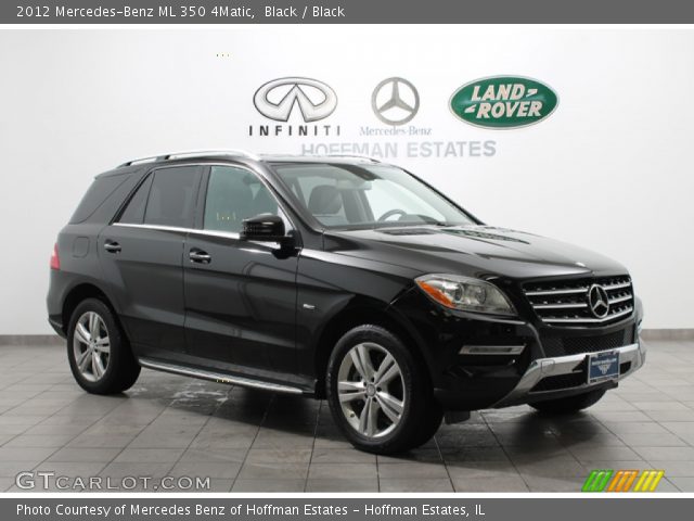 2012 Mercedes-Benz ML 350 4Matic in Black