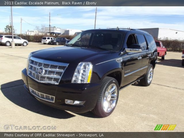 2013 Cadillac Escalade Platinum in Black Raven