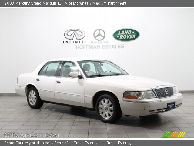 2003 Mercury Grand Marquis LS in Vibrant White