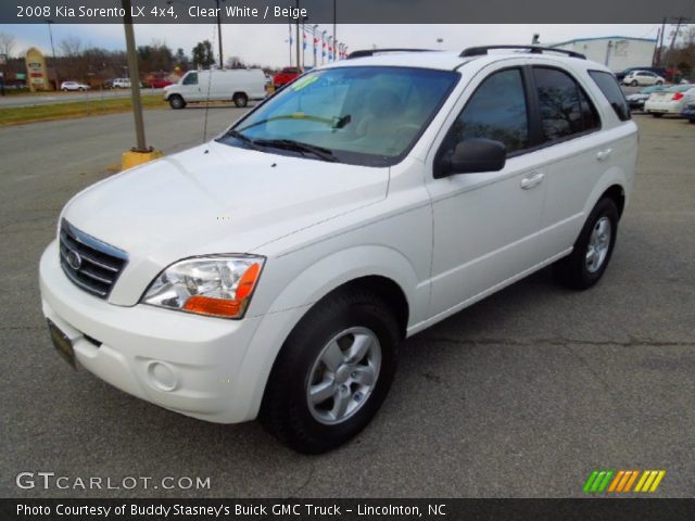 2008 Kia Sorento LX 4x4 in Clear White