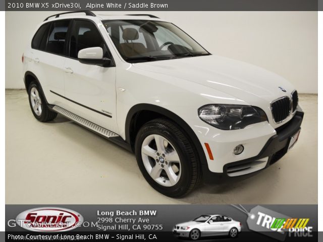 2010 BMW X5 xDrive30i in Alpine White