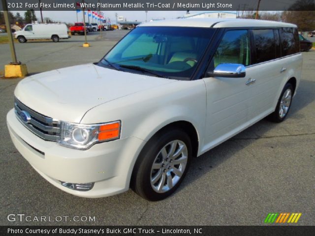 2012 Ford Flex Limited in White Platinum Metallic Tri-Coat