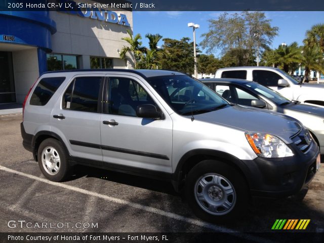 2005 Honda CR-V LX in Satin Silver Metallic