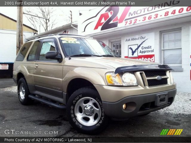 2001 Ford Explorer Sport 4x4 in Harvest Gold Metallic
