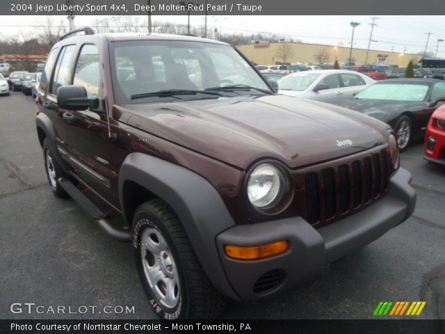 Jeep deep molten red #3